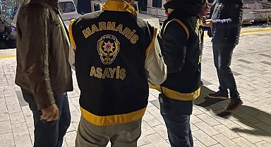 Marmaris polisinden 'huzurlu sokaklar' uygulaması