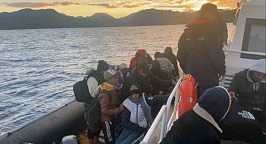 Marmaris'te 37 düzensiz göçmen yakalandı