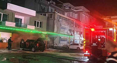 Marmaris'te alevli gece