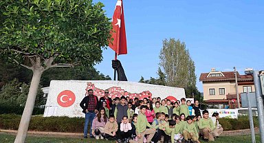 Marmaris'te öğrenciler önce öğrendi, sonra uyguladı