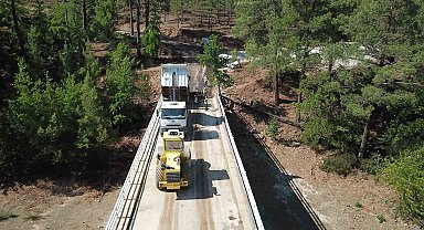 Menteşe'de yollar modern görünüme kavuştu