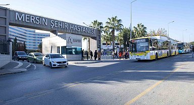 Mersin Büyükşehir Belediyesinden Şehir Hastanesi'ne 2 yeni hat: 177 ve 13