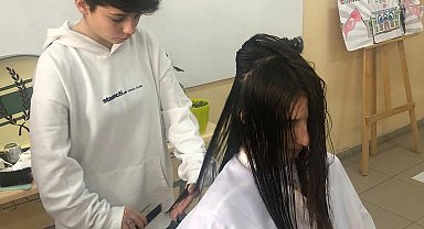 Mesleki eğitim öğrencileri özel öğrencileri unutmadı