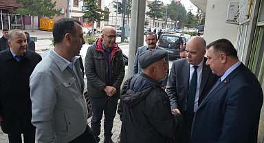 MHP'den Beylikova Belediye Başkanı Özkan Alp'e ziyaret