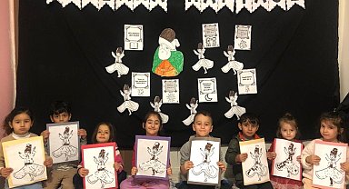 Minikler Mevlana Haftası'nı kutladı