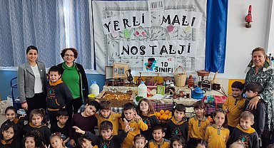 Minikler yerli malı üretme ve tüketmenin önemini öğrendi