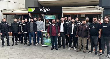 Moto kuryeler Bursa'da buluştu