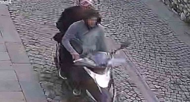 Motosiklet hırsızı yakayı ele verdi