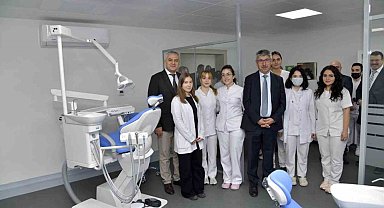 MSKÜ'de Ortodonti kliniği açıldı