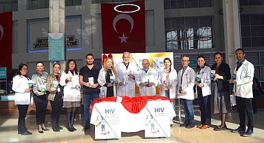 Muğla EAH'ta HIVAIDS farkındalık günü