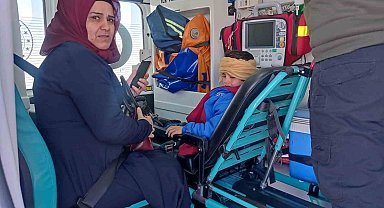 Muradiye'de hasta kurtarma operasyonu