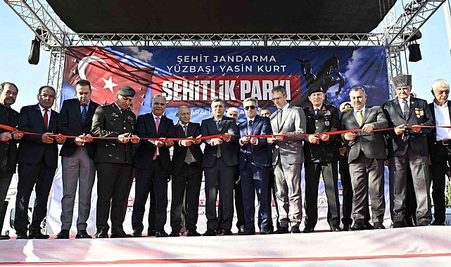 Muratpaşa'da Şehitlik Parkı törenle açıldı