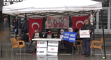Muş'ta evlat nöbetine katılan aile sayısı 46'ya yükseldi
