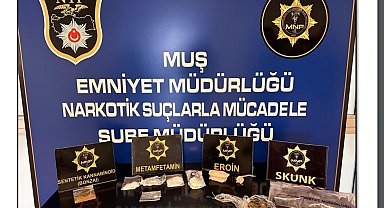 Muş'ta uyuşturucu operasyonu: 8 gözaltı