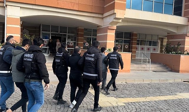 NARKOGÜÇ operasyonunda yakalanan 3 kişi tutuklandı