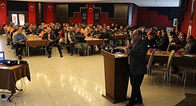 Nazilli Belediyesi Temizlik İşleri personeline iş sağlığı ve güvenliği eğitimi verildi