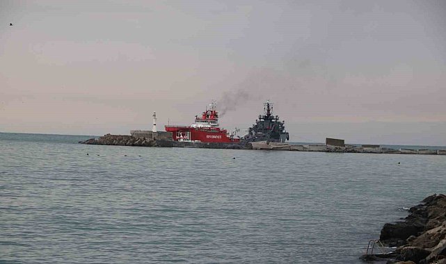 Nene Hatun Acil Durum Müdahale Gemisi Kdz. Ereğli'de