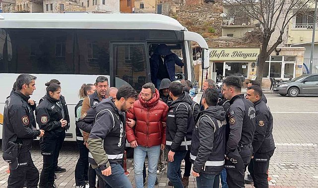 Nevşehir'de noter aracılığıyla rüşvet operasyonunda 8 kişi tutuklandı