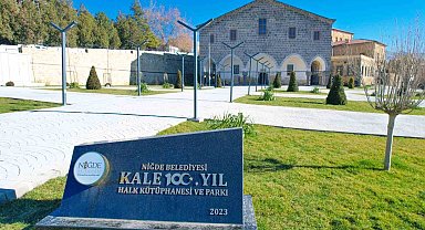 Niğde'de 161 yıllık kilise halk kütüphanesine dönüştürüldü