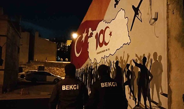 Niğde'de çarşı ve mahalle bekçileri 43 aranan şahsı yakaladı