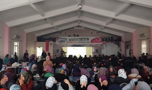 Niğde'de Filistin'e destek programı düzenlendi