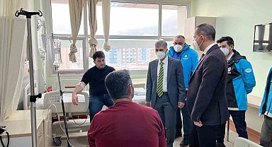 Niğde'de kimyasal zehirlenmenin yaşandığı fabrikaya ilk giden itfaiyeciler tedavi altında