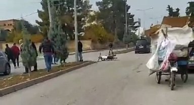 Nusaybin'de otomobil ve bisiklet çarpıştı: 1 yaralı