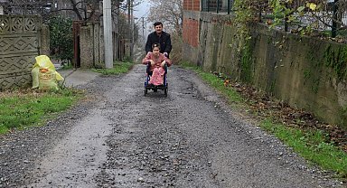 Off-Road pisti değil ilçenin sokak yolu