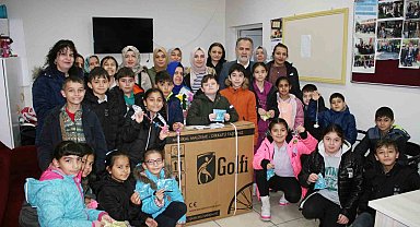 Öğrencilerden anlamlı destek
