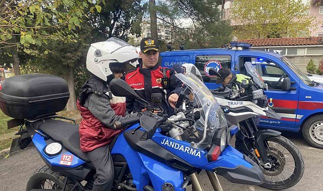 Öğrencilere Jandarmayı Tanıttılar