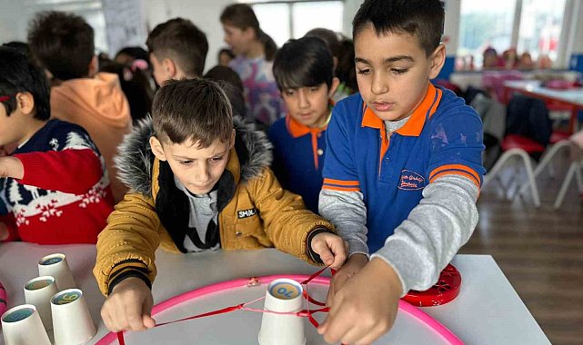 Öğrencilere matematiği sevdiren okul: Eğlenceli oyunlarla matematik öğreniyorlar