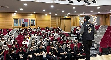 Öğretmen ve öğrencilere siber güvenlik, teknoloji bağımlılığı ve yasa dışı bahis anlatıldı