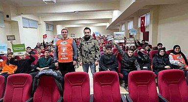 Okullarda iklim değişikliğini anlattılar