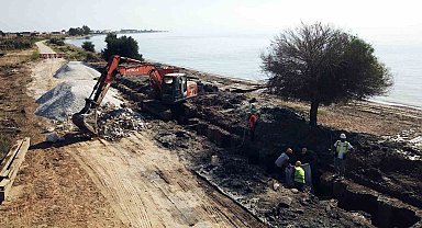 Ören'de 212 Milyon TL'lik kanalizasyon hattının yüzde 41'i tamamlandı