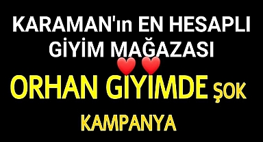 Orhan Giyimden Şok Kampanya