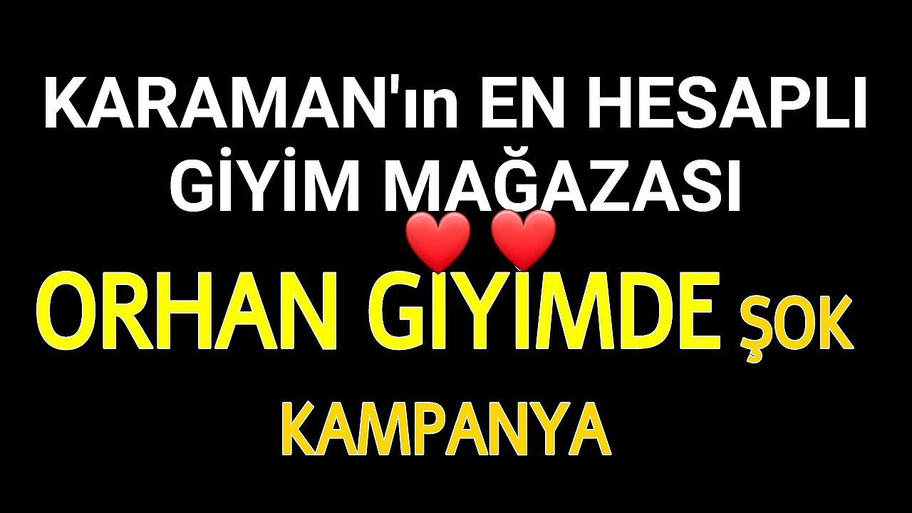 Orhan Giyimden Şok Kampanya