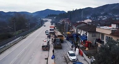 Orhangazi Mahallesinde doğalgaz çalışmaları başladı