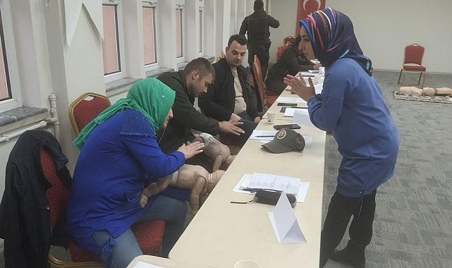Ormancılar ilk yardım eğitimi aldı