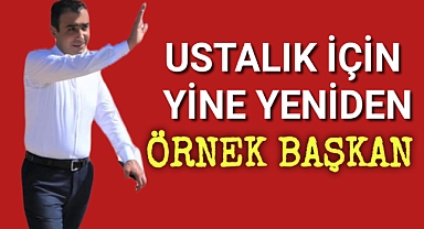 Örnek Belediye Başkanı Yine Yeniden Göreve Talip