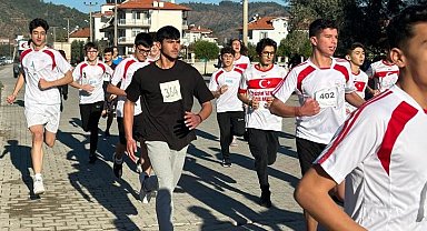 Ortaca'da Atatürk kır koşusu yapıldı