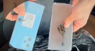 Osmaniye'de tırda kaçak telefon ve sigara ele geçirildi