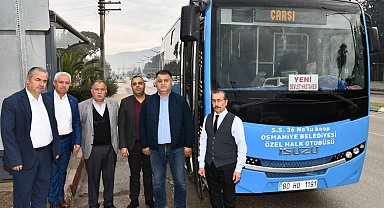 Osmaniye'de toplu taşıma araçlarında görme engelliler için sesli durak uyarı sistemi