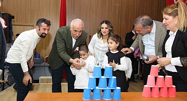 Özel gereksinimli çocukların gösterisi büyük beğeni topladı