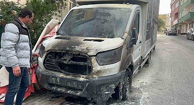 Özel plaka alan şahsı tehdit ettiler ardından aracı kundakladılar