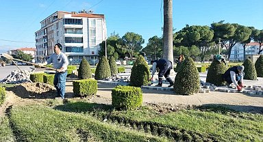 Park Bahçeler çalışıyor, Burhaniye güzelleşiyor