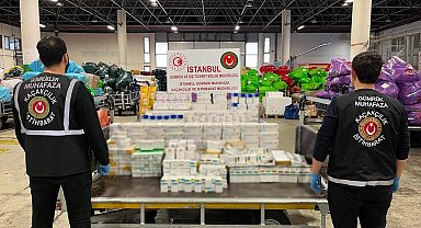 Pendik'te kaçak ilaç ve uyuşturucu operasyonu