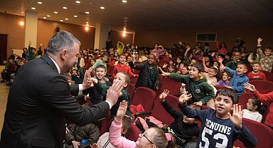 Pursaklar'da çocuklar sanatla iç içe