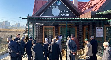 Pursaklar'da dedeler Endemik Vadi'yi gezdi