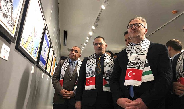 "Filistin, Daima" sergisi Beyoğlu'nda sanatseverlerle buluştu