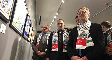 "Filistin, Daima" sergisi Beyoğlu'nda sanatseverlerle buluştu